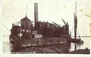 Corys: Messrs Cory's derrick off Erith