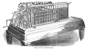 Calculator: Messrs. Scheutz's New Calculating Machine