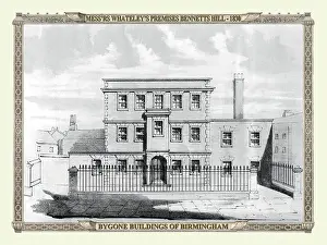 Charts: Mess'rs Whateley's premises, Bennetts Hill, Birmingham