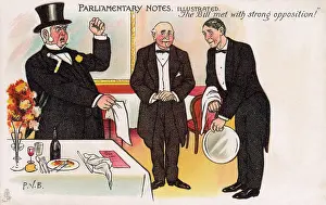 Complaining: The Bill Met With Strong Opposition