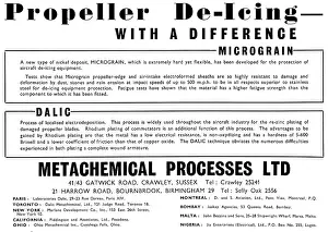Metachemical: Metachemical Propeller De-Icing Equipment. Micrograin