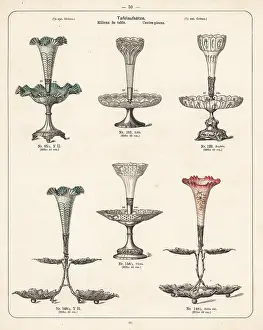 Wurttembergische: Metal centerpiece for the table