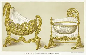 Winfield: TWO METAL CRADLES