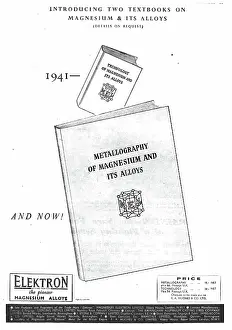 Birmal: Metallography Of Magnesium And Its Alloys