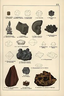 Gotthilf: Metals including magnetic iron ore, pyrite, bloodstone, etc