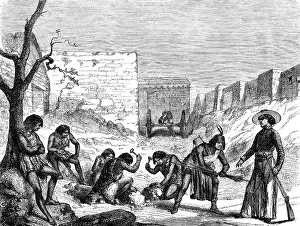 Amerindian: metals, silver, processing, heat code, courtyard