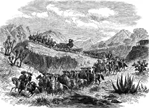 Convoys: metals, silver, transport, soldiers escorting