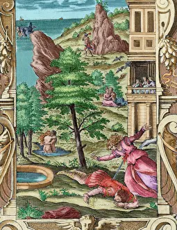 Babylonian: Metamorphoses 2-8 AD. Book IV. Death of Pyramus and Thisbe