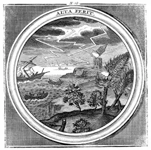 Compendium: Meteorologia, Lightning, 1709