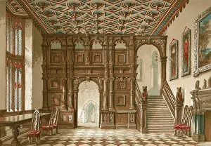 Panelling: Methley Hall, Yorkshire