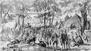 Revivalism: METHODIST CAMP MEETING