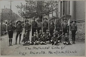 Newfoundland: Methodist College boy scouts, Newfoundland