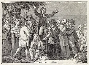 Methodism: Methodist field preacher