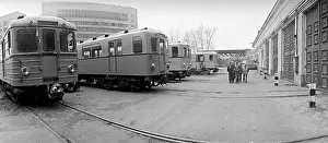 Pavel: Metro train overhaul plant, 1984
