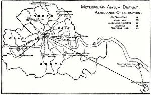 Fever: Metropolitan Asylums Board Ambulance Map