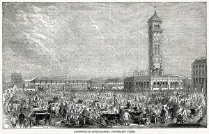 Dealers: Metropolitan Cattle Market, Copenhagen Fields, London 1868