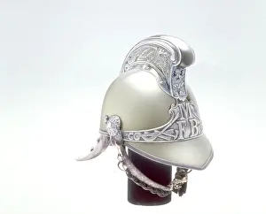 Chinstrap: Metropolitan Fire Brigade helmet
