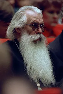 Discussing: Metropolitan Pitirim at Soviet Congress of People's