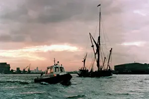 Choppy: Metropolitan Police launch on the River Thames