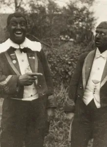 Blackface: Two Metropolitan Police Minstrels