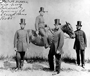 Metropolitan Police officers at the Epsom Races