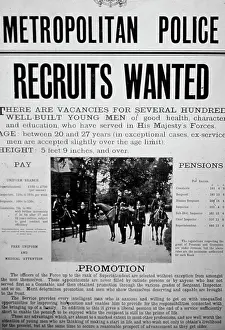 Metropolitan Police recruitment poster