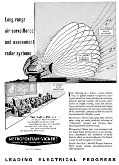 Metrovick: Metropolitan Vickers. Metrovick Surveillance Radar Systems