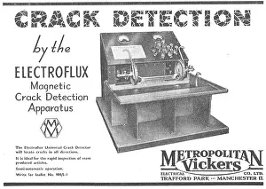 Metrovick: Metrovick Electroflux Crack Detection Apparatus