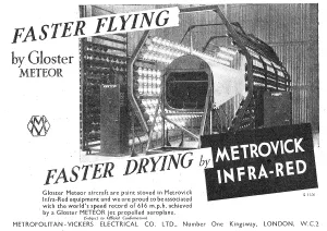 Metrovick: Metrovick Infra-Red Drying Equipment