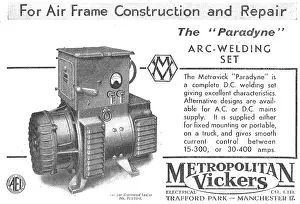 Metrovick: Metrovick PARADYNE Arc-Welding Set