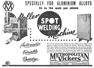 Metrovick: Metrovick Roller Spot Welding Machine