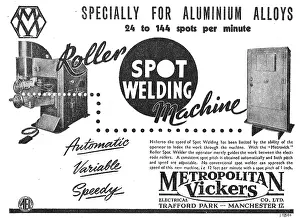 Metrovick: Metrovick Spot Welding Equipment
