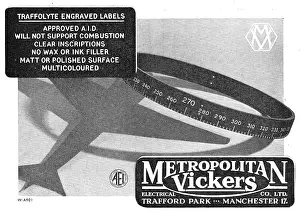 Metrovick: Metrovick Traffolyte Engraved Labels