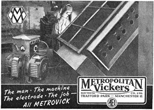 Metrovick: Metrovick Welding Equipment