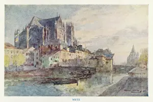 Moselle: METZ ON THE MOSELLE