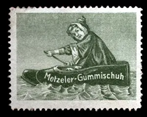 Rubbers: Metzeler rubber shoe advert