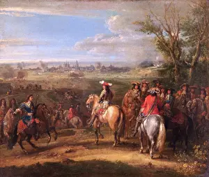 Meulen: Meulen - Louis XIV at a Siege