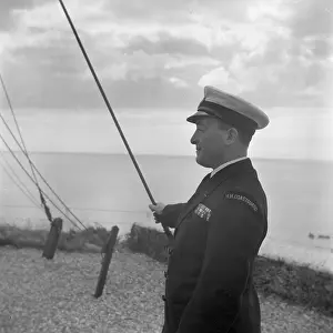 Henry Grant Collection: Mevagissey coastguard