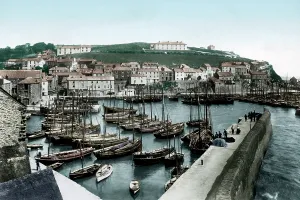 Mevagissey: Mevagissey, the Harbour 1904