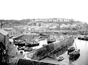 Mevagissey: Mevagissey, Harbour 1924