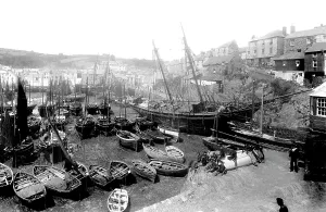 Mevagissey: Mevagissey, Inner Harbour 1890