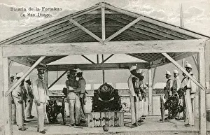 Drills: Mexican army during a drill