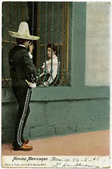 Shutter: Mexican dating - Lovers chat through a barred window