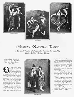 Senorita: The Mexican National Dance - a stylised version