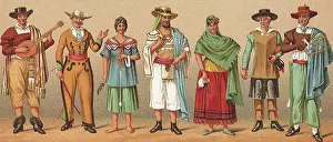 Racinet: Mexican Natives