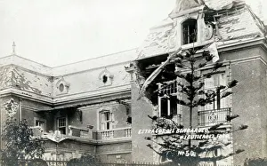 Gutierrez: The Mexican Revolution - Bomb damage