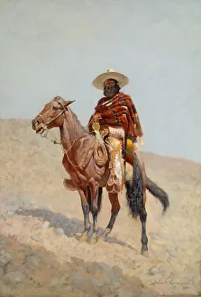 Stirrups: A MEXICAN VAQUERO, by Frederic Remington