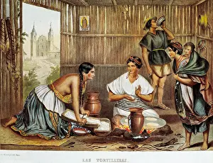 Litography: Mexico (19th c