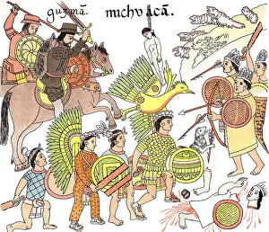 Aztecs: Mexico, Aztec Empire, Spanish conquistadors in