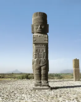 Hidalgo: MEXICO. HIDALGO. Tula. Pyramid B, also called